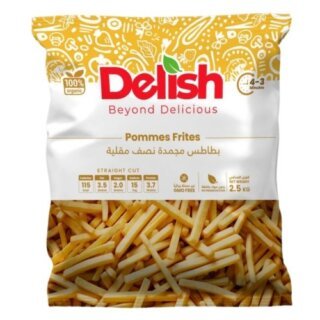 Delish Foods French Fries 7×7 Grade A+
